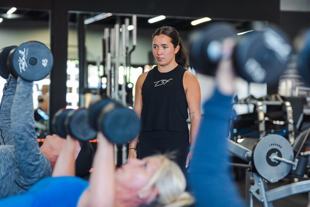 Personal training session at Todd Smith Fitness