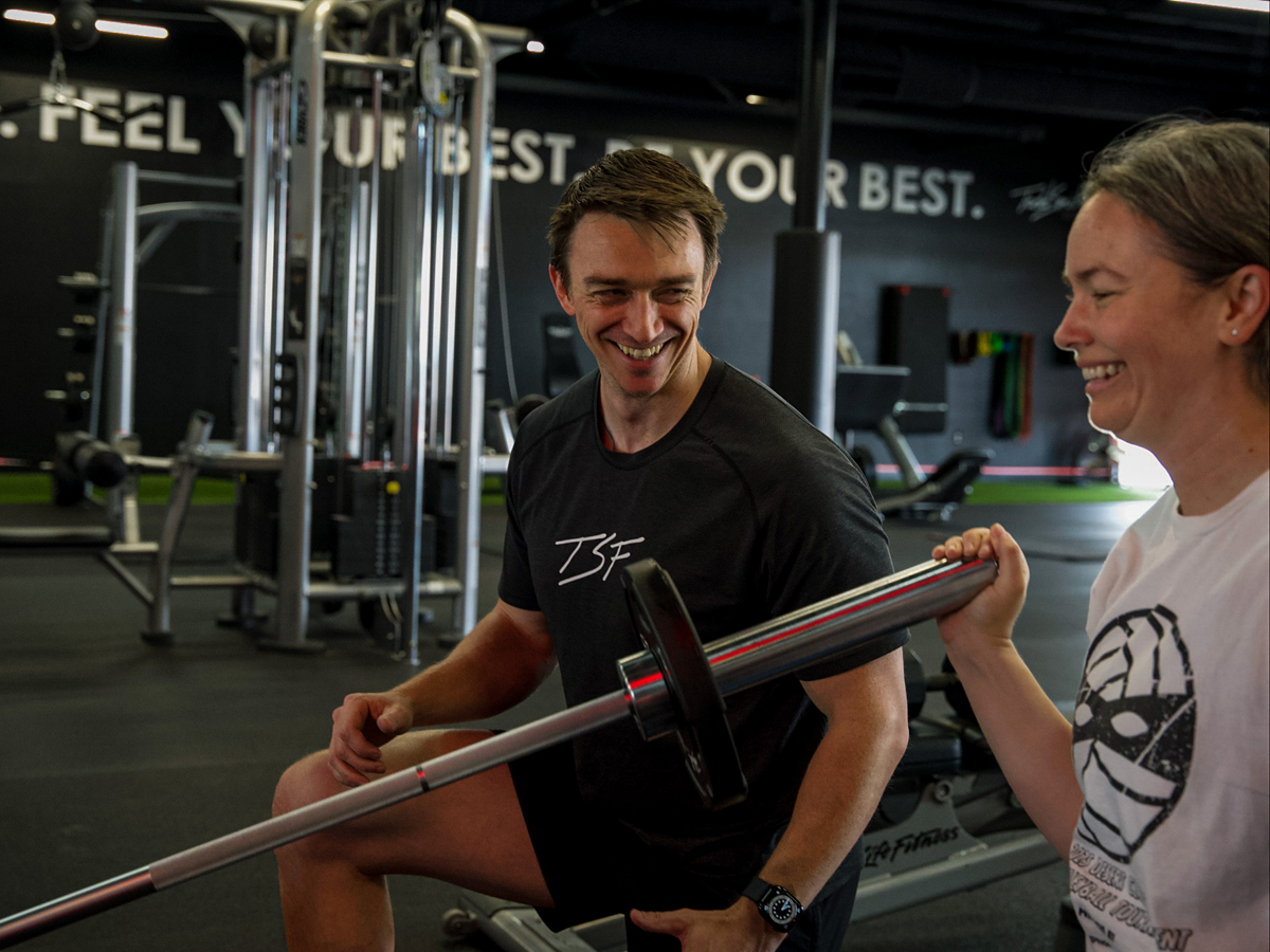 Personal training session at Todd Smith Fitness in Phoenix